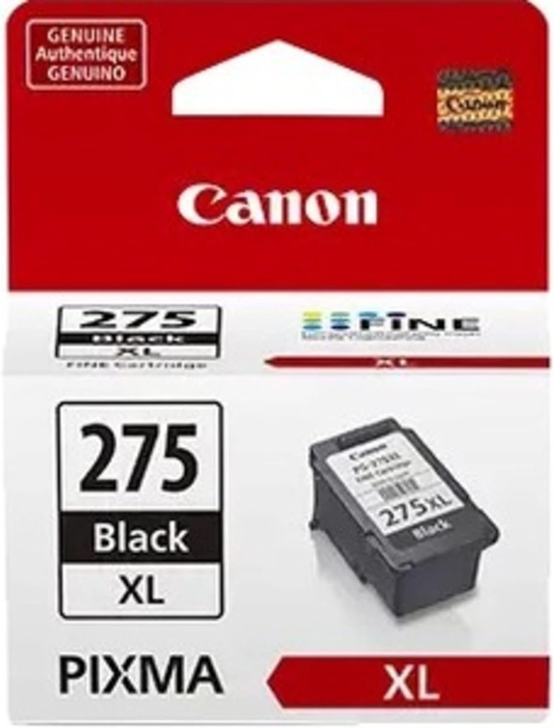 Canon PG-275XL Black Ink Cartridge, Compatible to PIXMA TS3520, TS3522 and TR4720 Printers