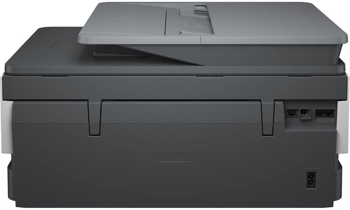 HP OfficeJet Pro 8025e Wireless Color All-in-One Printer with bonus 6 free months Instant Ink with HP+ (1K7K3A), Gray