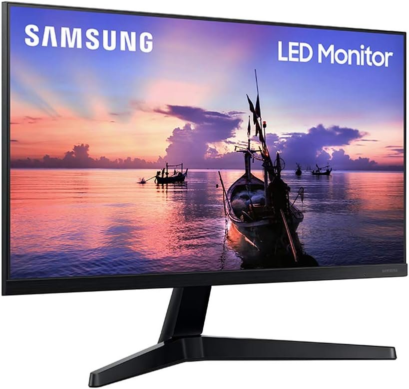 SAMSUNG 27 T35F Series FHD 1080p Computer Monitor, 75Hz, IPS Panel, HDMI, VGA (D-Sub), 3-Sided Border-Less, FreeSync, LF27T350FHNXZA