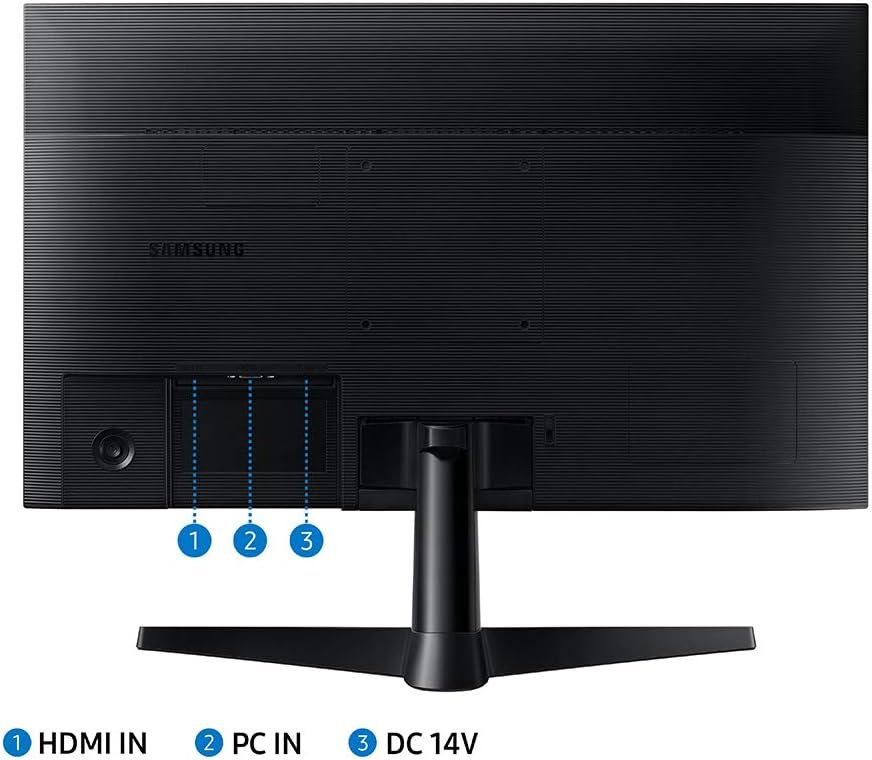 SAMSUNG 27 T35F Series FHD 1080p Computer Monitor, 75Hz, IPS Panel, HDMI, VGA (D-Sub), 3-Sided Border-Less, FreeSync, LF27T350FHNXZA