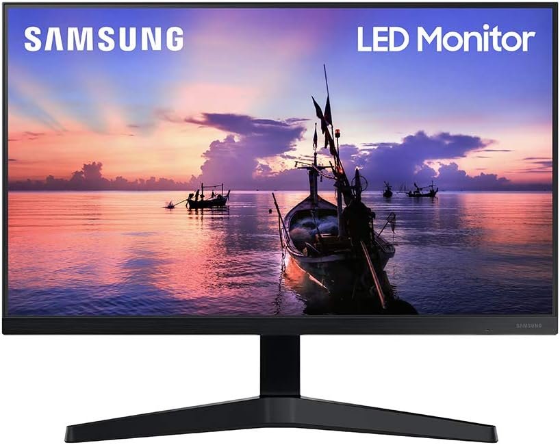 SAMSUNG 27 T35F Series FHD 1080p Computer Monitor, 75Hz, IPS Panel, HDMI, VGA (D-Sub), 3-Sided Border-Less, FreeSync, LF27T350FHNXZA