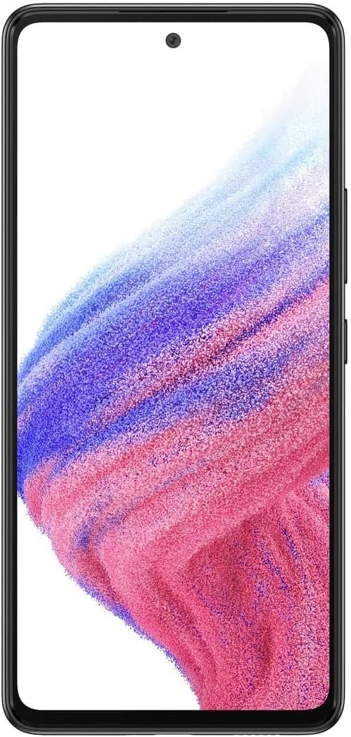 Samsung Galaxy A53 5G A Series Cell Phone, Factory Unlocked Android Smartphone, 128GB, 6.5” FHD Super AMOLED Screen, Long Battery Life, US Version, Black (Renewed)