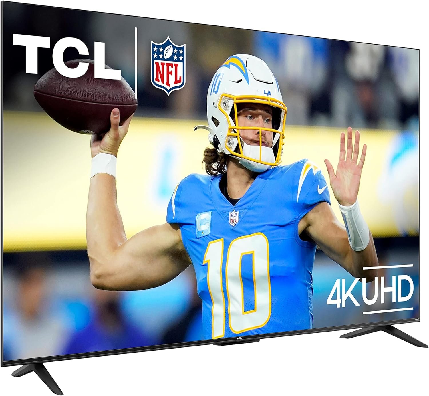 TCL 50-Inch Class S4 4K LED Smart TV with Roku TV (50S450R, 2023 - Model), Dolby Vision, HDR, Dolby Atmos, Works with Alexa, Google Assistant and Apple HomeKit Compatibility, Streaming UHD Television