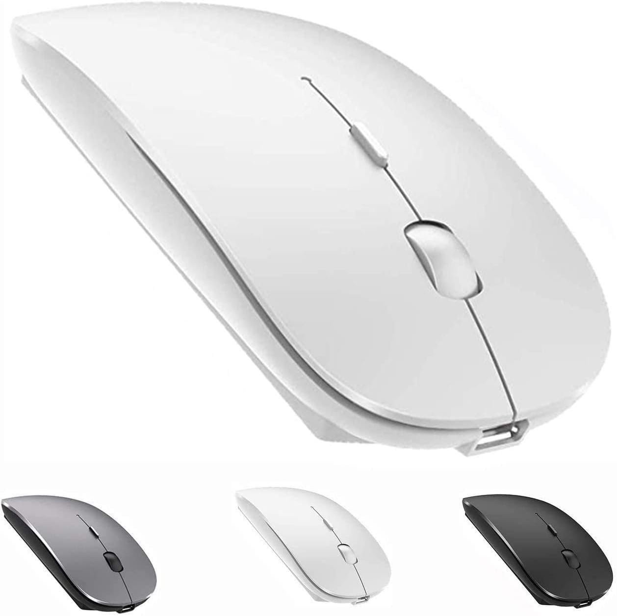 Bluetooth Mouse,Rechargeable Wireless Mouse for MacBook Pro/MacBook Air,Bluetooth Wireless Mouse for Laptop/PC/Mac/iPad pro/Computer