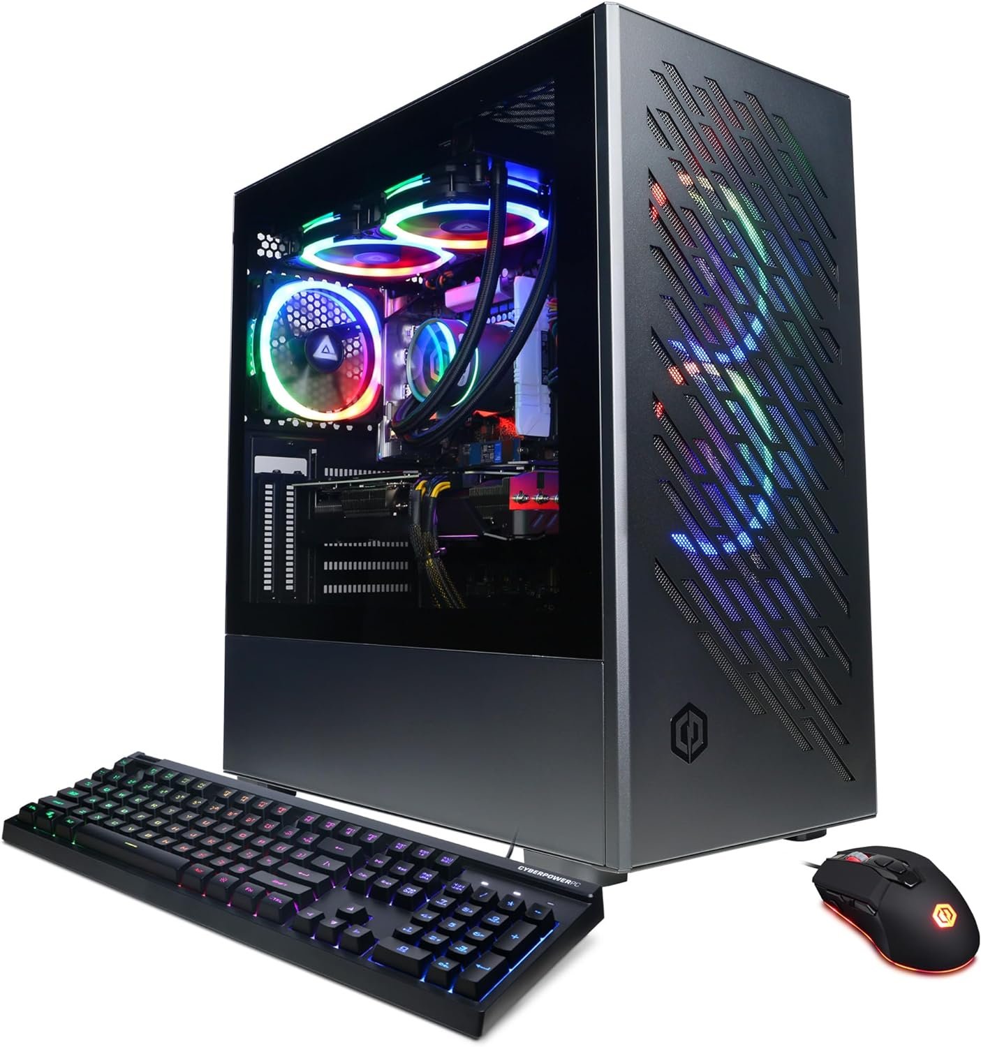 CyberPowerPC Gamer Xtreme VR Gaming PC, Intel Core i7-13700F 2.1GHz, GeForce RTX 4060 Ti 16GB, 16GB DDR5, 1TB NVMe SSD, Wi-Fi Ready  Windows 11 Home (GXiVR8040A14)