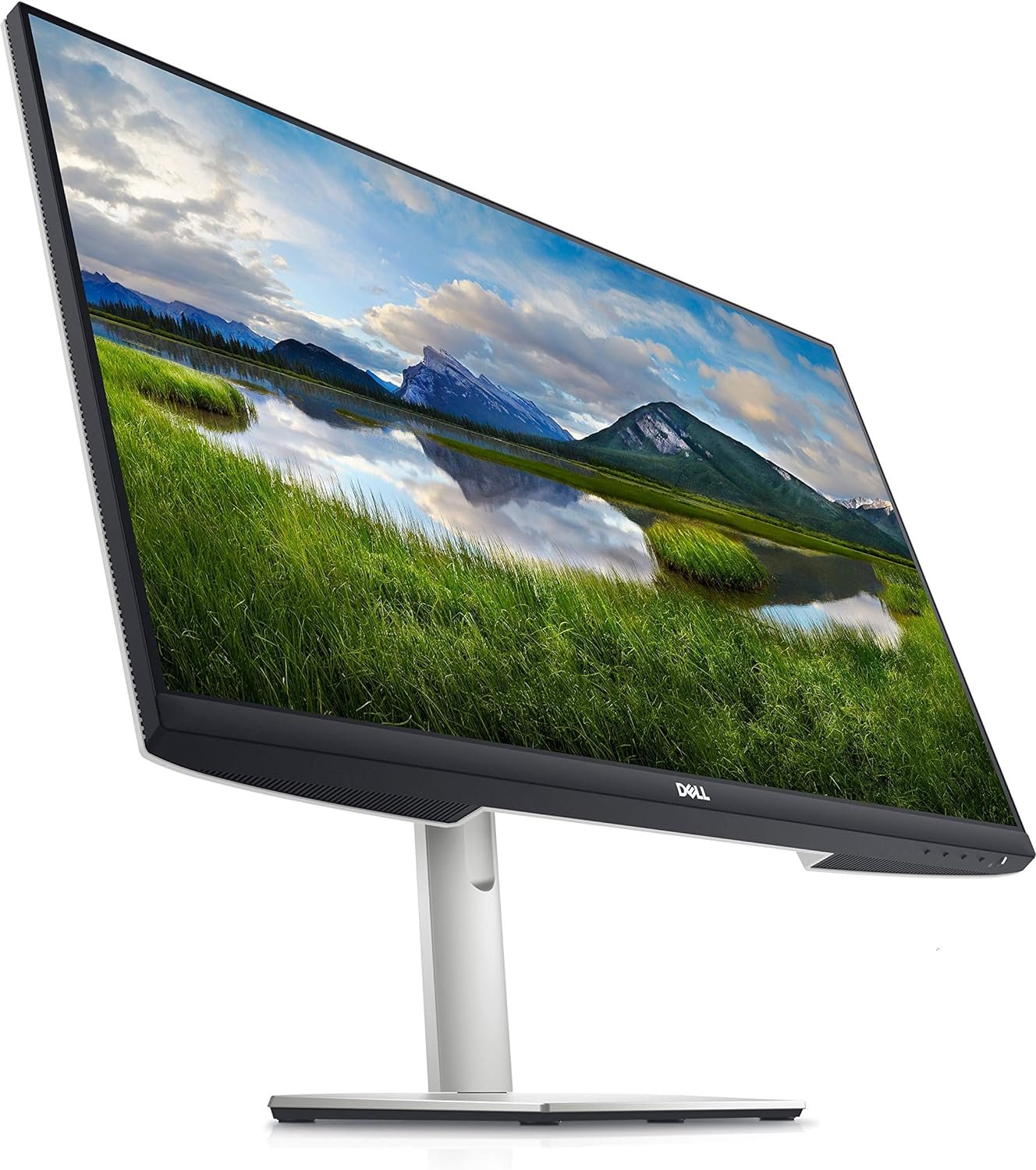 Dell S2721QS 27 Inch 4K UHD (3840 x 2160) IPS Ultra-Thin Bezel Monitor, AMD FreeSync (HDMI, DisplayPort), VESA Certified, Silver