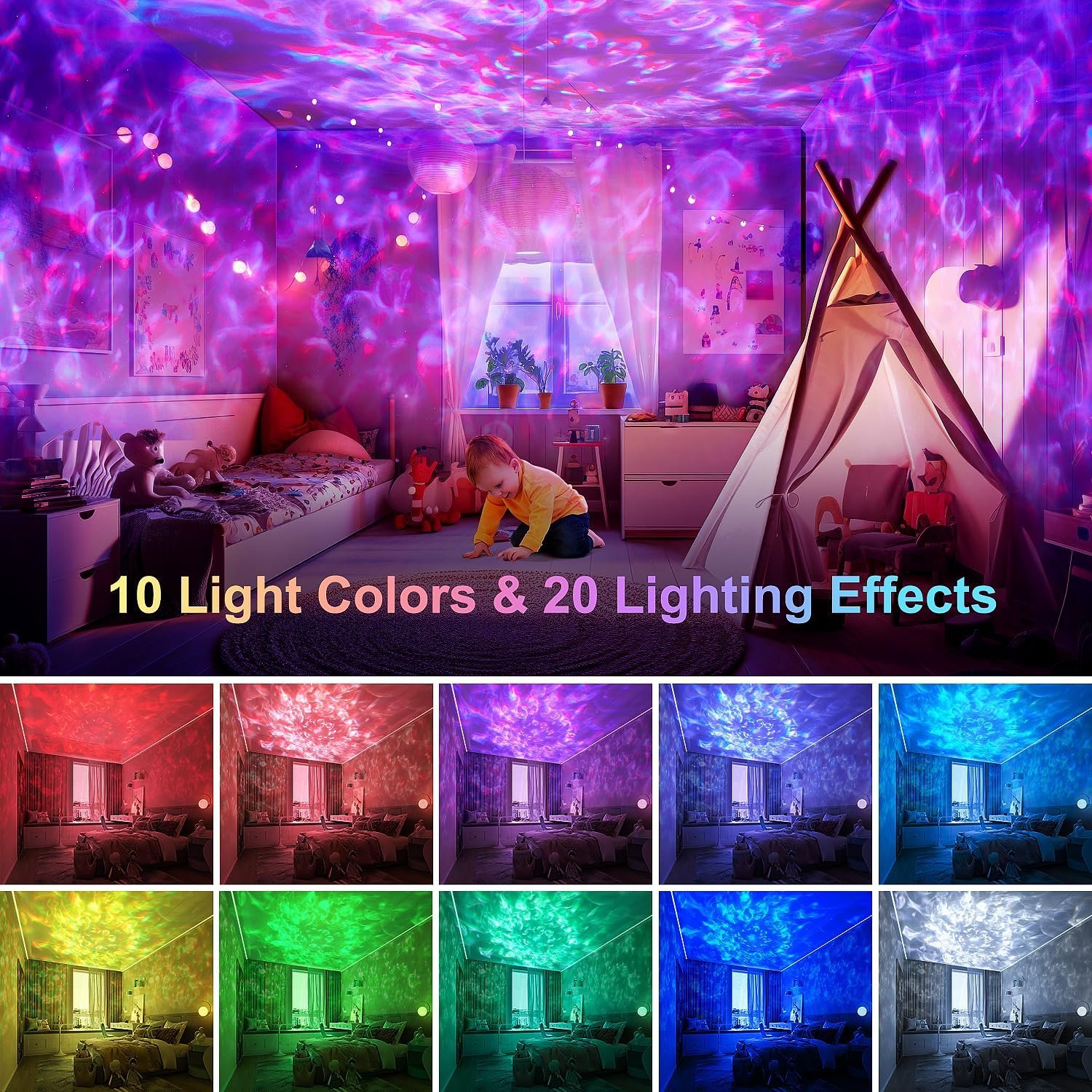 Galaxy Projector, White Noise Galaxy Light Projector Light, Bluetooth Music Star Projector Night Light for Kids, Remote Timer Galaxy Projector Night Light for Bedroom,Teen Girl Adult Gifts  Decor