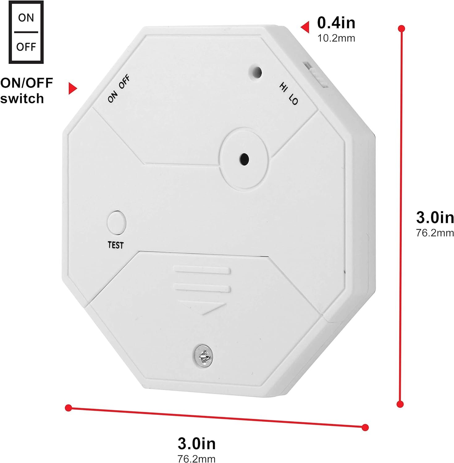 GE Personal Security Window and Door Alarm, 2 Pack, DIY Protection, Burglar Alert, Wireless Chime/Alarm, Easy Installation, Home Security, Ideal for Home, Garage, Apartment and More,White, 45115