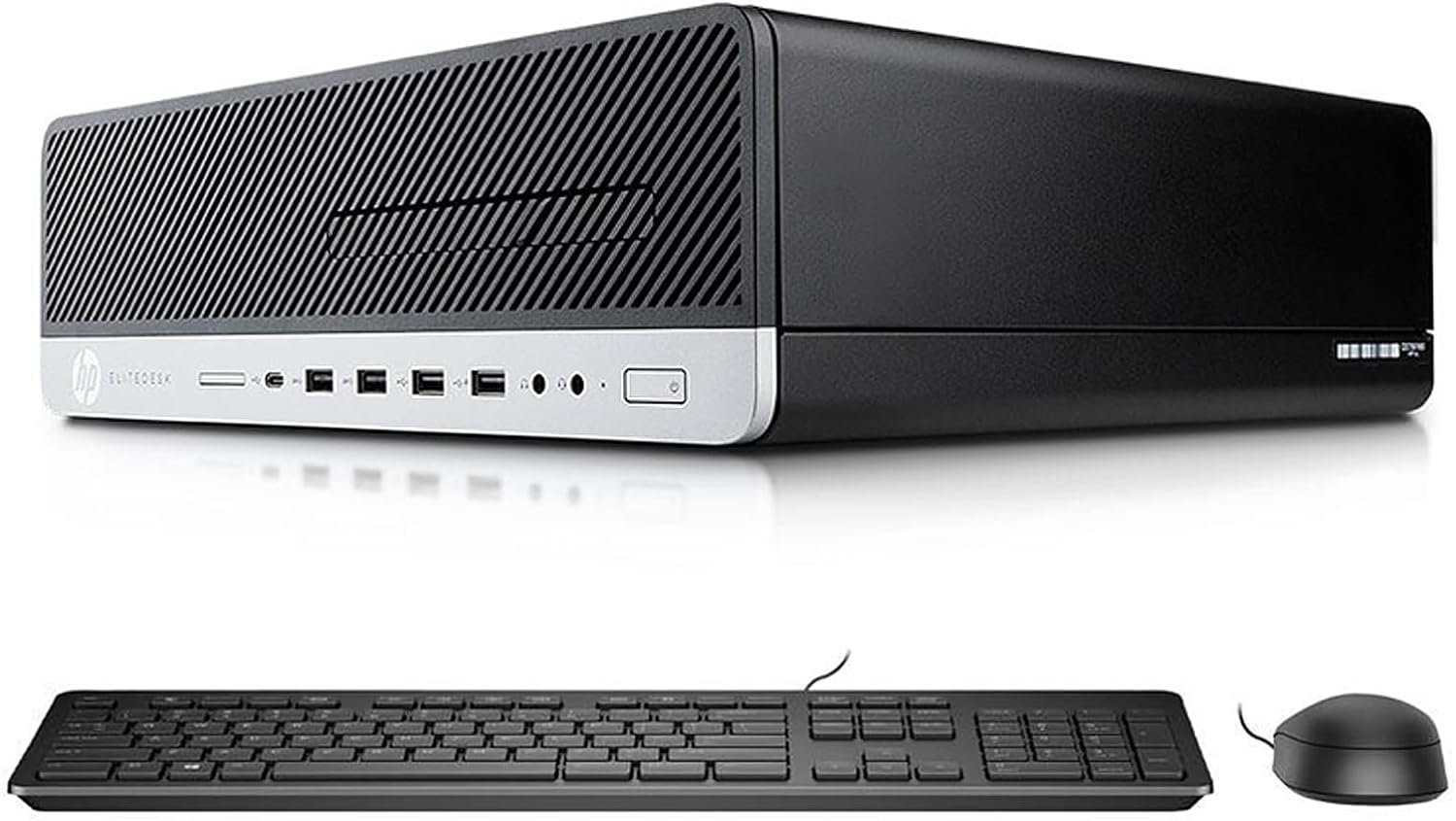 HP EliteDesk 800 G1 USFF Desktop PC - Intel Core i5-4570S 2.9GHz 8GB 500GB HDD DVDRW Windows 10 Professional (Renewed)