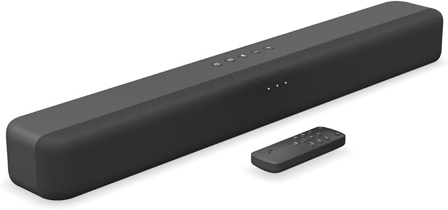 Introducing Amazon Fire TV Soundbar, 2.0 speaker with DTS Virtual:X and Dolby Audio, Bluetooth connectivity