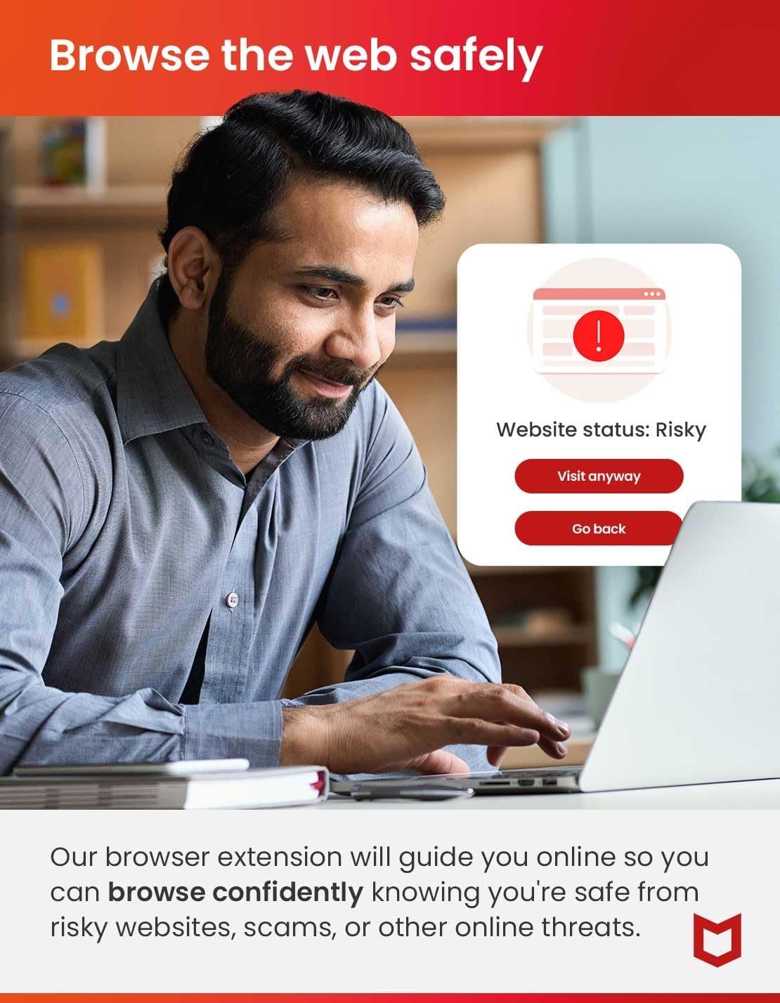 McAfee AntiVirus Protection 2024 Ready | 1 PC (Windows)| Cybersecurity software includes Antivirus Protection, Internet Security Software | 1 Year Subscription | Download