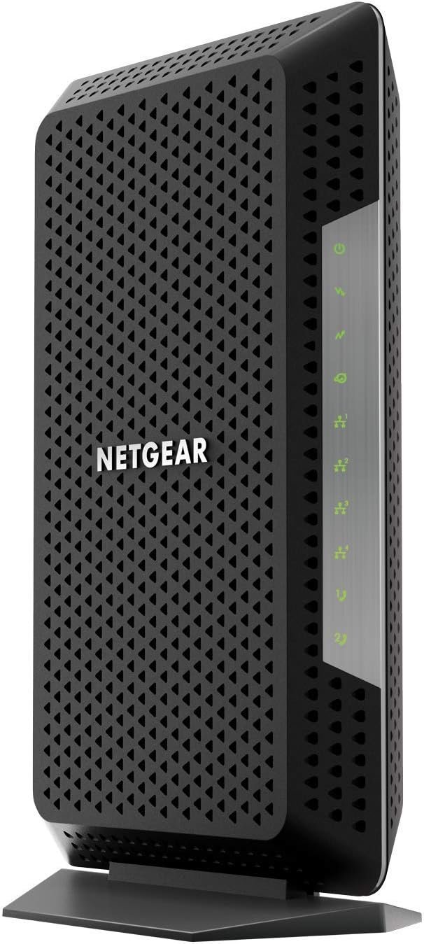 NETGEAR Nighthawk Cable Modem CM1200 - Compatible with All Cable Providers| For Cable Plans Up to 2 Gigabits | 4 x 1G Ethernet Ports | DOCSIS 3.1, Black (Renewed)