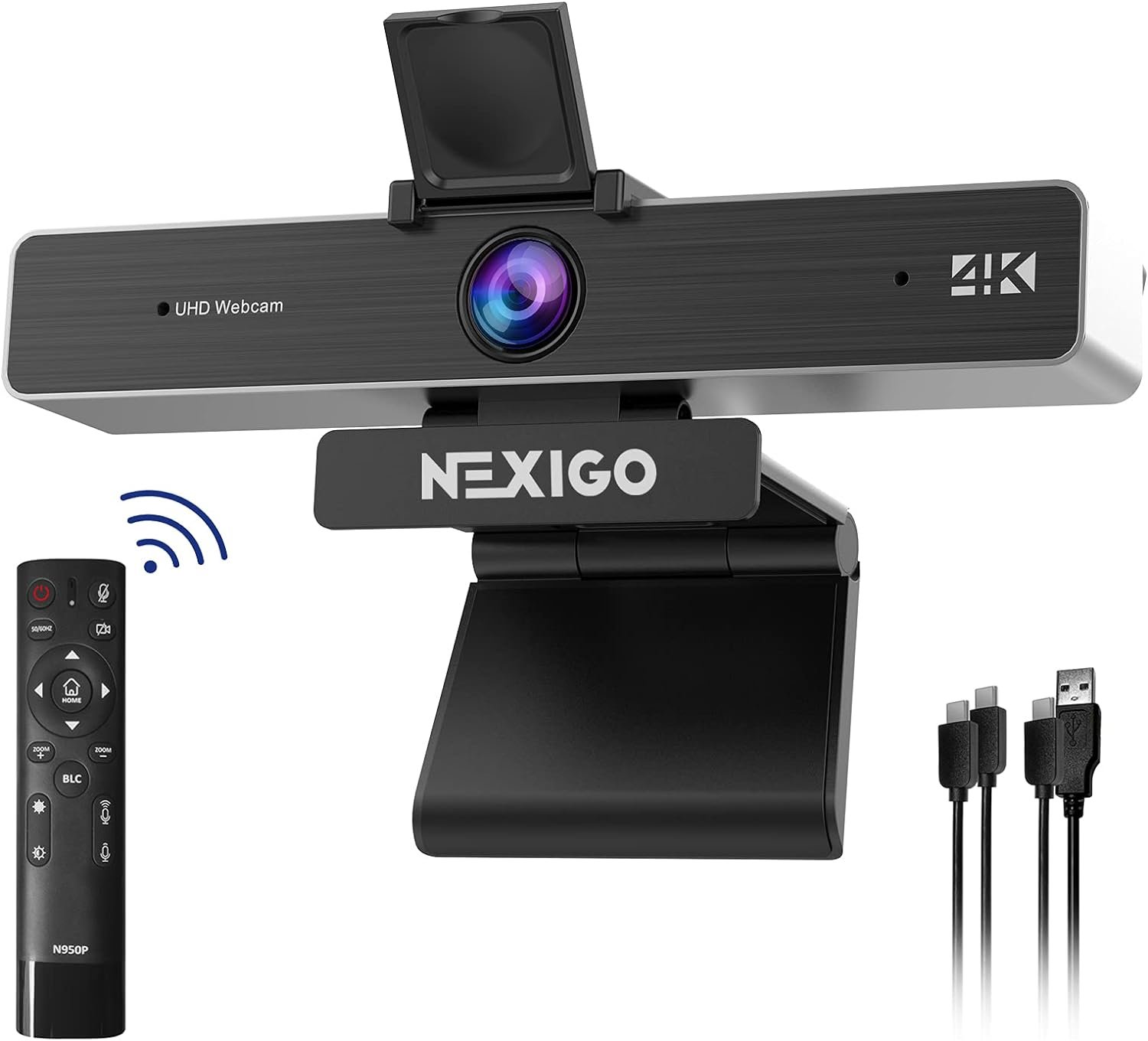 NexiGo N930AF Webcam with Microphone for Desktop, Autofocus, Webcam for Laptop, Computer Camera, 1080p HD USB Web Camera, Compatible with Zoom/Skype/Teams/Webex