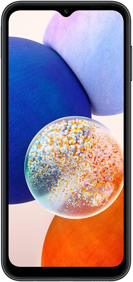 Samsung Galaxy A14 5G A Series Cell Phone, Factory Unlocked GSM Android Smartphone, 4GB / 64GB Black (Renewed)