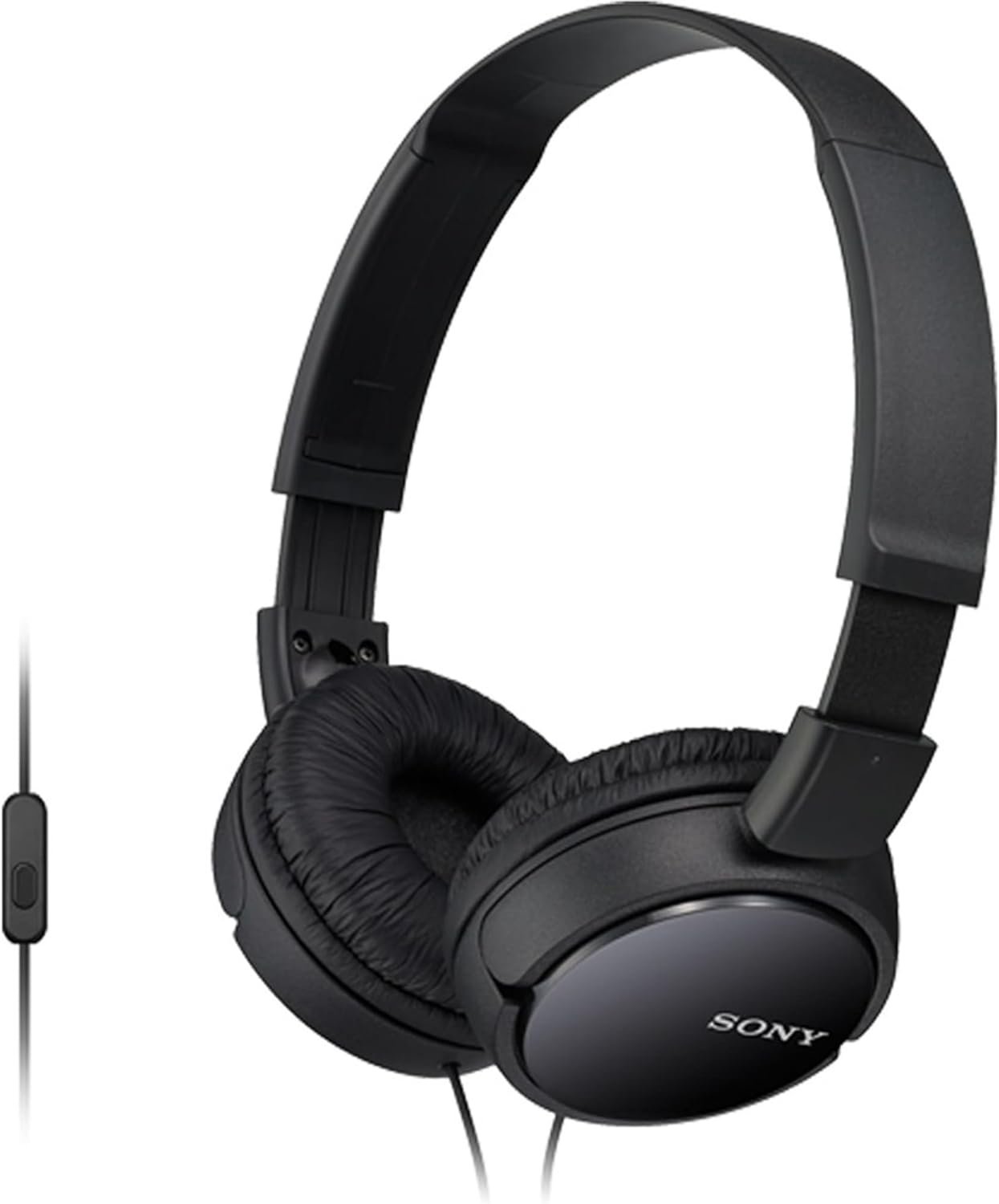 Sony ZX Series Wired On-Ear Headphones, Black MDR-ZX110