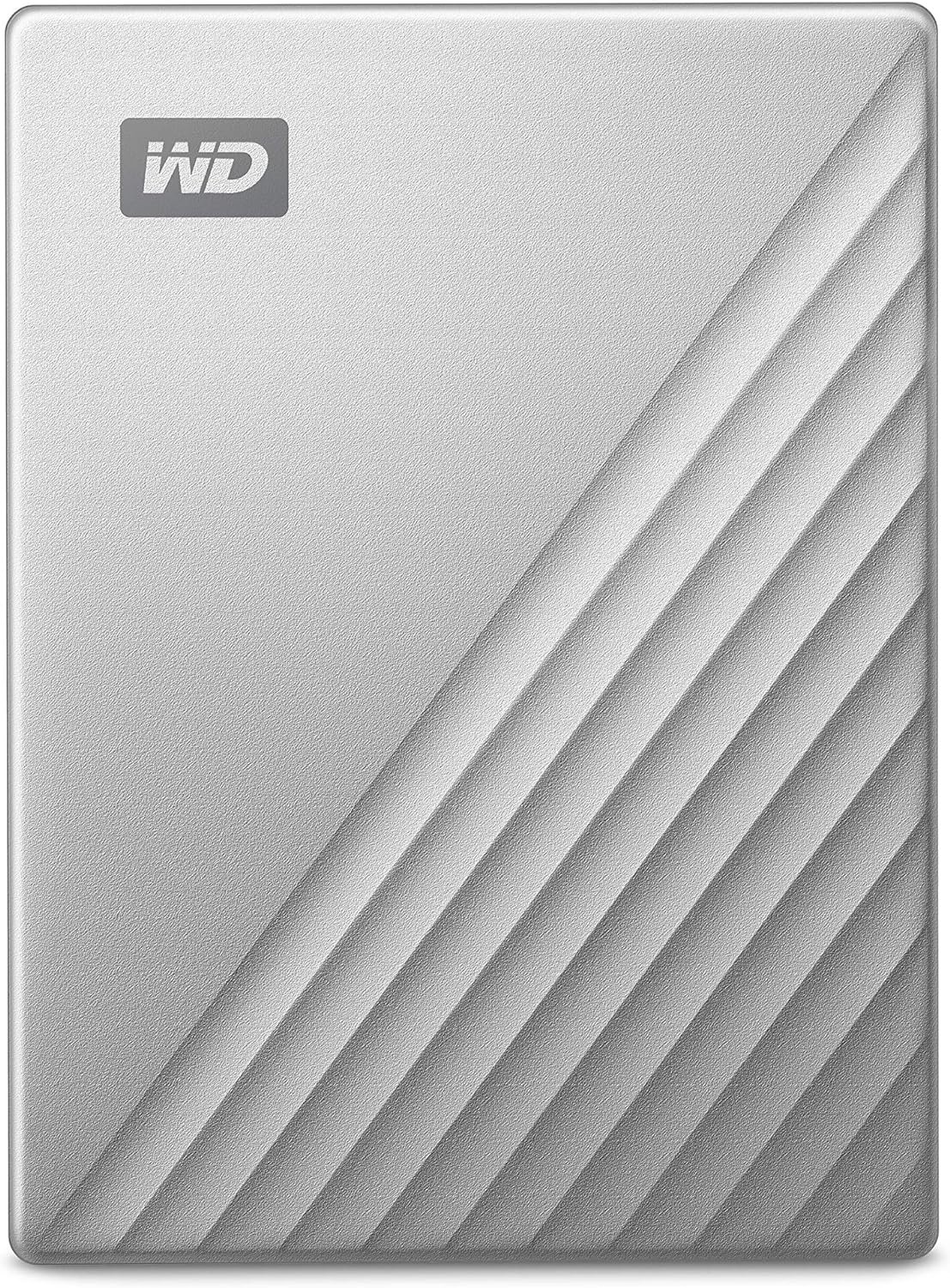 Western Digital 2TB My Passport Ultra for Mac Silver Portable External Hard Drive HDD, USB-C and USB 3.1 Compatible - WDBPMV0040BSL-WESN