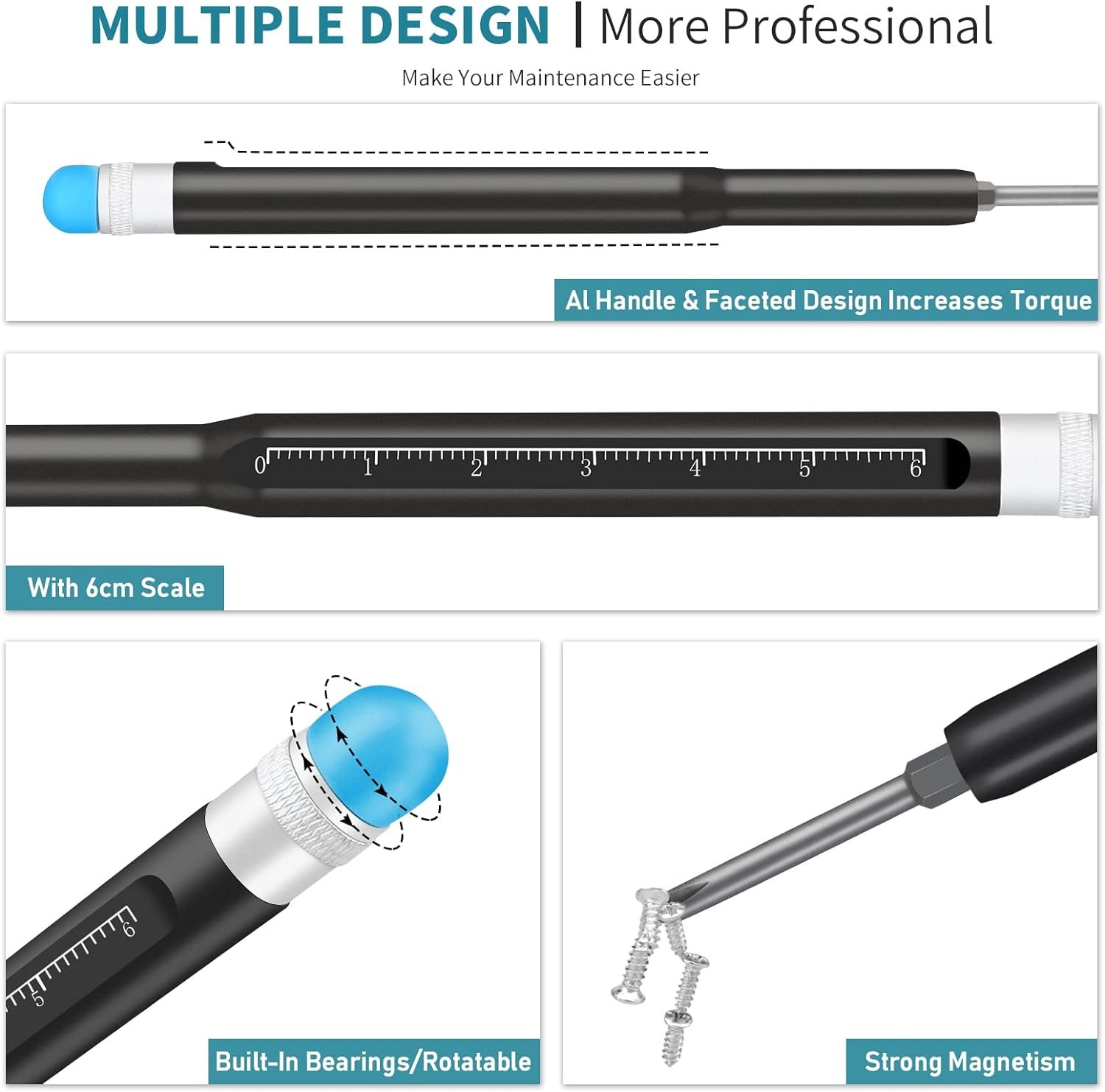 Computer Repair Tool Kit, Novoard Precision Screwdriver Set with Small Screwdriver, Magnetic Laptop Screwdriver Kit, Repair Tool Kit for Computer, PC, Laptop, Phone, iPhone, Macbook, PS4, Electronics…