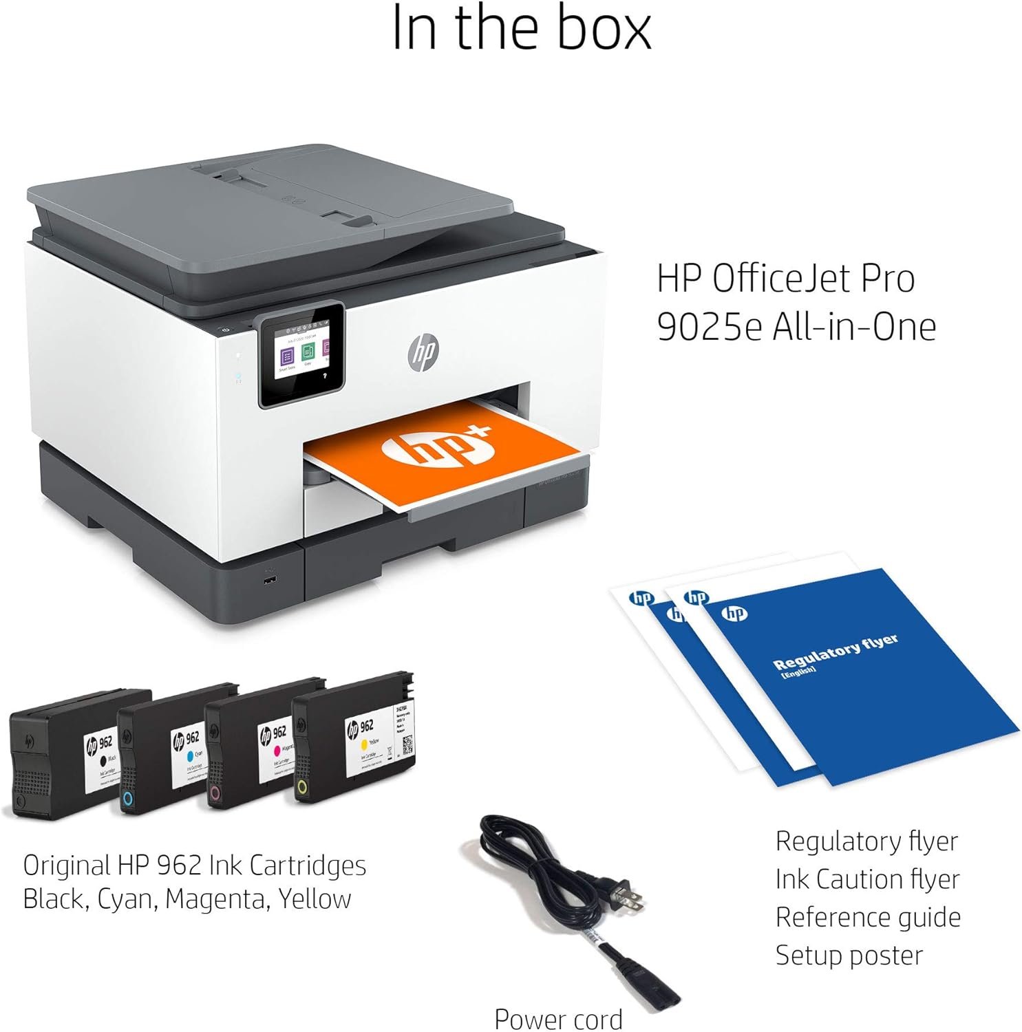 HP OfficeJet Pro 9135e All-in-One Printer, Color, Printer-for-Small Medium Business, Print, Copy, scan, fax, Wireless Instant Ink Eligible (3 months included); Two-Sided Printing; Two-Sided scanning;