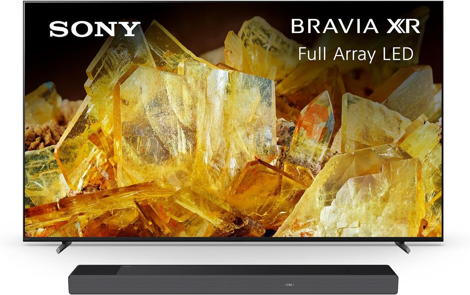 Sony 85 Inch 4K Ultra HD TV X90L Series: BRAVIA XR Full Array LED Smart Google TV with Dolby Vision HDR and Exclusive Features for The Playstation® 5 XR85X90L- 2023 Model,Black