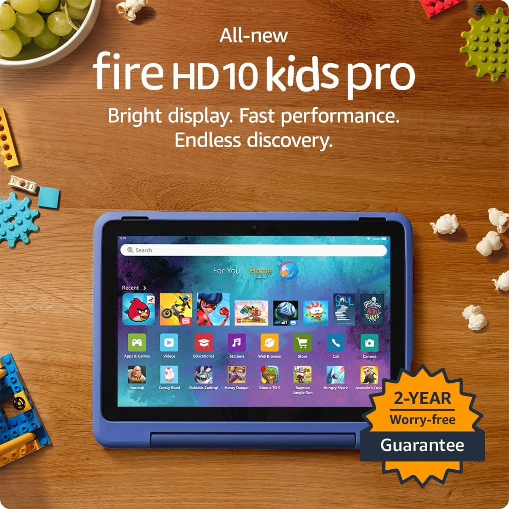 All-new Amazon Fire HD 10 Kids Pro tablet-2023 Review