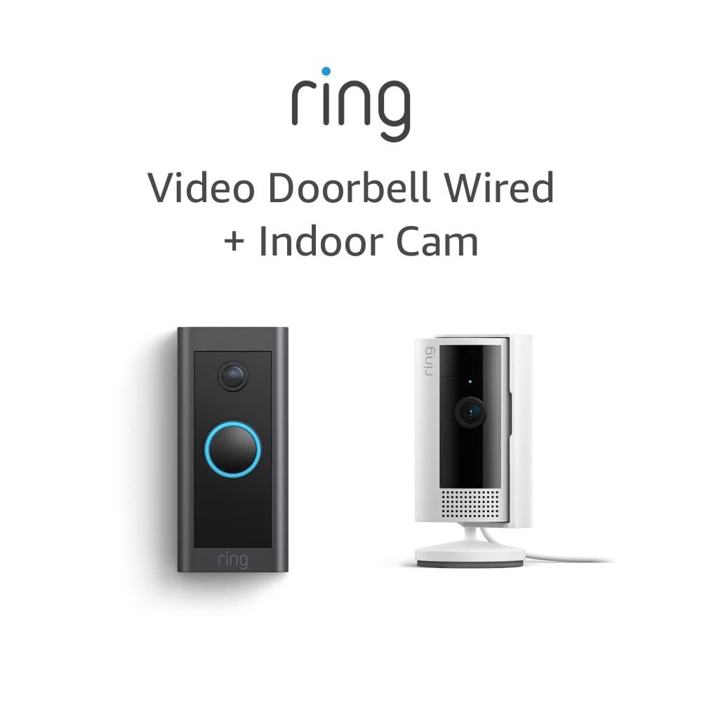 Ring Indoor Cam (2nd Gen) | latest generation, 2023 release | 1080p HD Video  Color Night Vision, Two-Way Talk, and Manual Audio  Video Privacy Cover | White