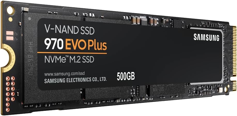 Samsung 970 EVO Plus SSD 1TB NVMe M.2 Internal Solid State Hard Drive, V-NAND Technology, Storage and Memory Expansion for Gaming, Graphics w/Heat Control, Max Speed, MZ-V7S1T0B/AM