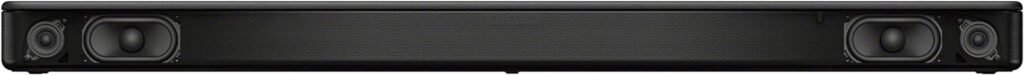 Sony S100F 2.0ch Soundbar with Bass Reflex Speaker, Integrated Tweeter and Bluetooth, (HTS100F), easy setup, compact, home office use with clear sound black