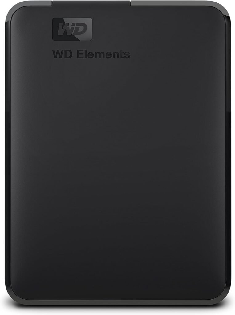 WD 5TB Elements Portable HDD, External Hard Drive, USB 3.0 for PC  Mac, Plug and Play Ready - WDBU6Y0050BBK-WESN